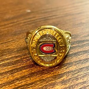 Montreal Canadians Molson Stanley Cup Ring